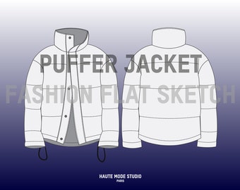 puffer coat pattern