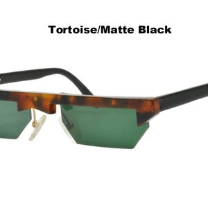 Seltene Paulette Guinet längliche Vintage Sonnenbrille