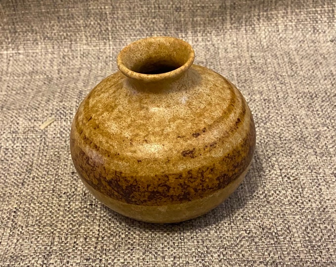 Pottery Craft USA Compton VA Vase Etsy