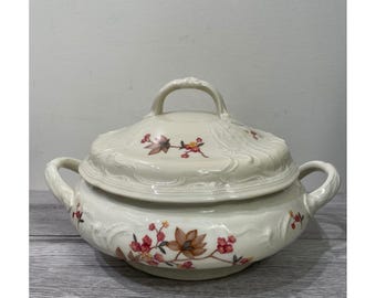 Rosenthal Sanssouci Continental Helena Soup Tureen US Zone Selb Germany Ivory