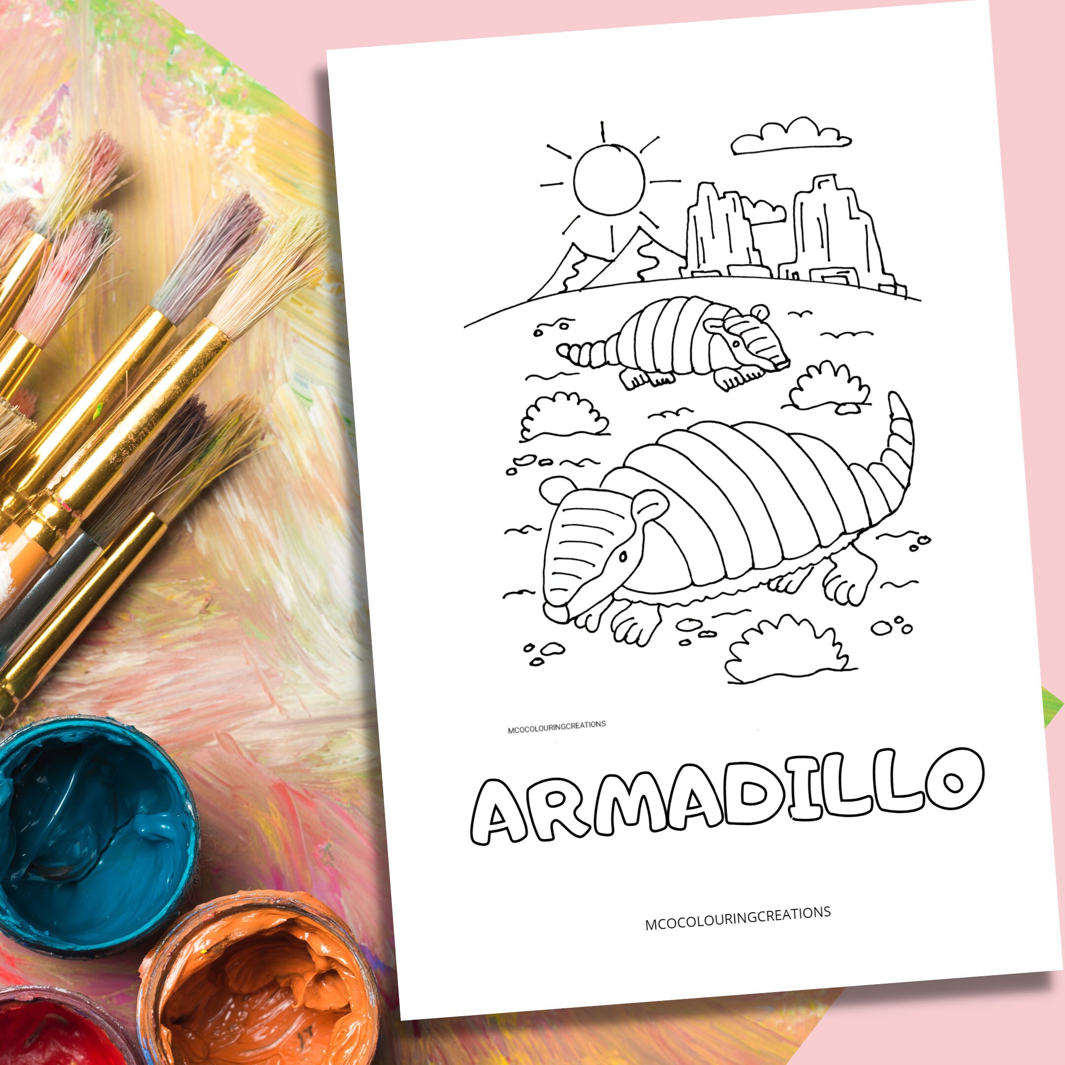 Alphabet Animal Coloring Pages. Family Fun Activity That Educates