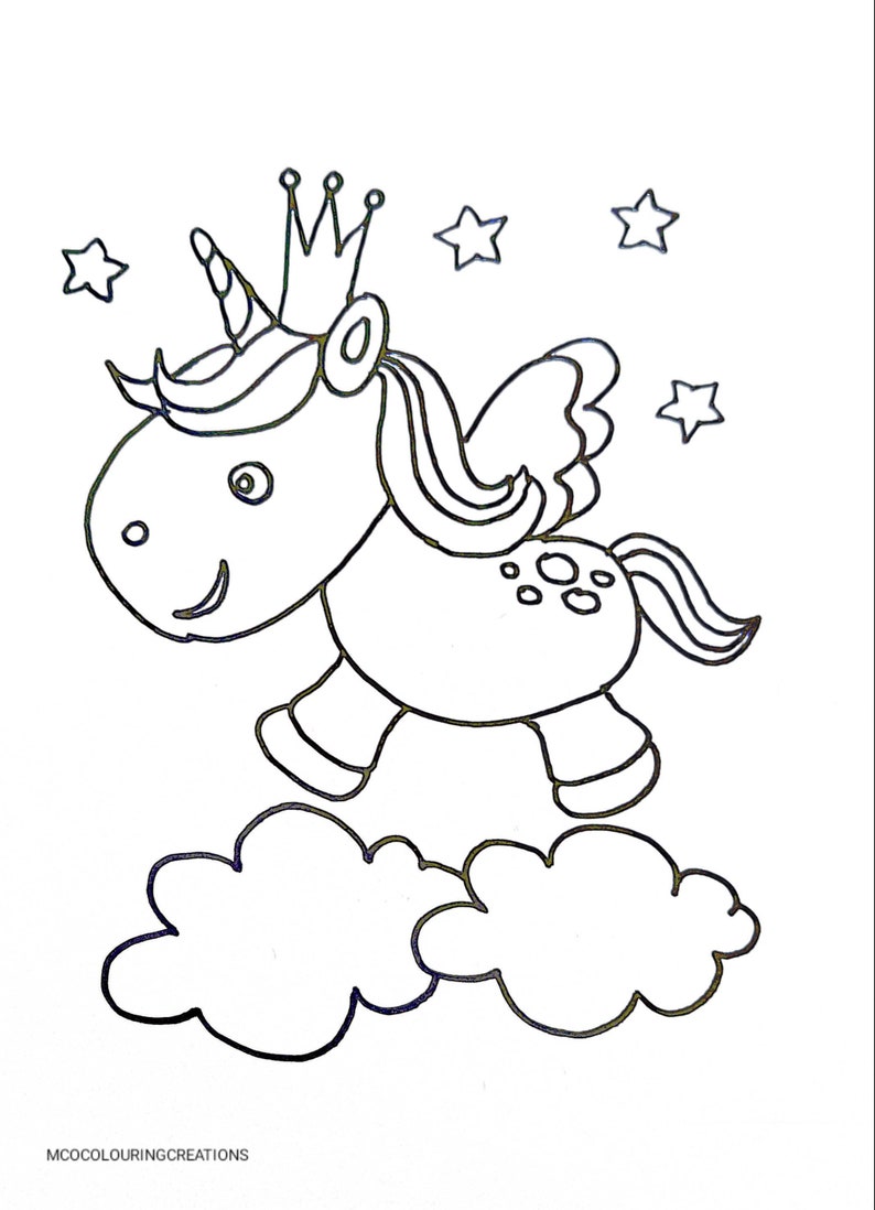 9400 Queen Unicorn Coloring Pages  HD