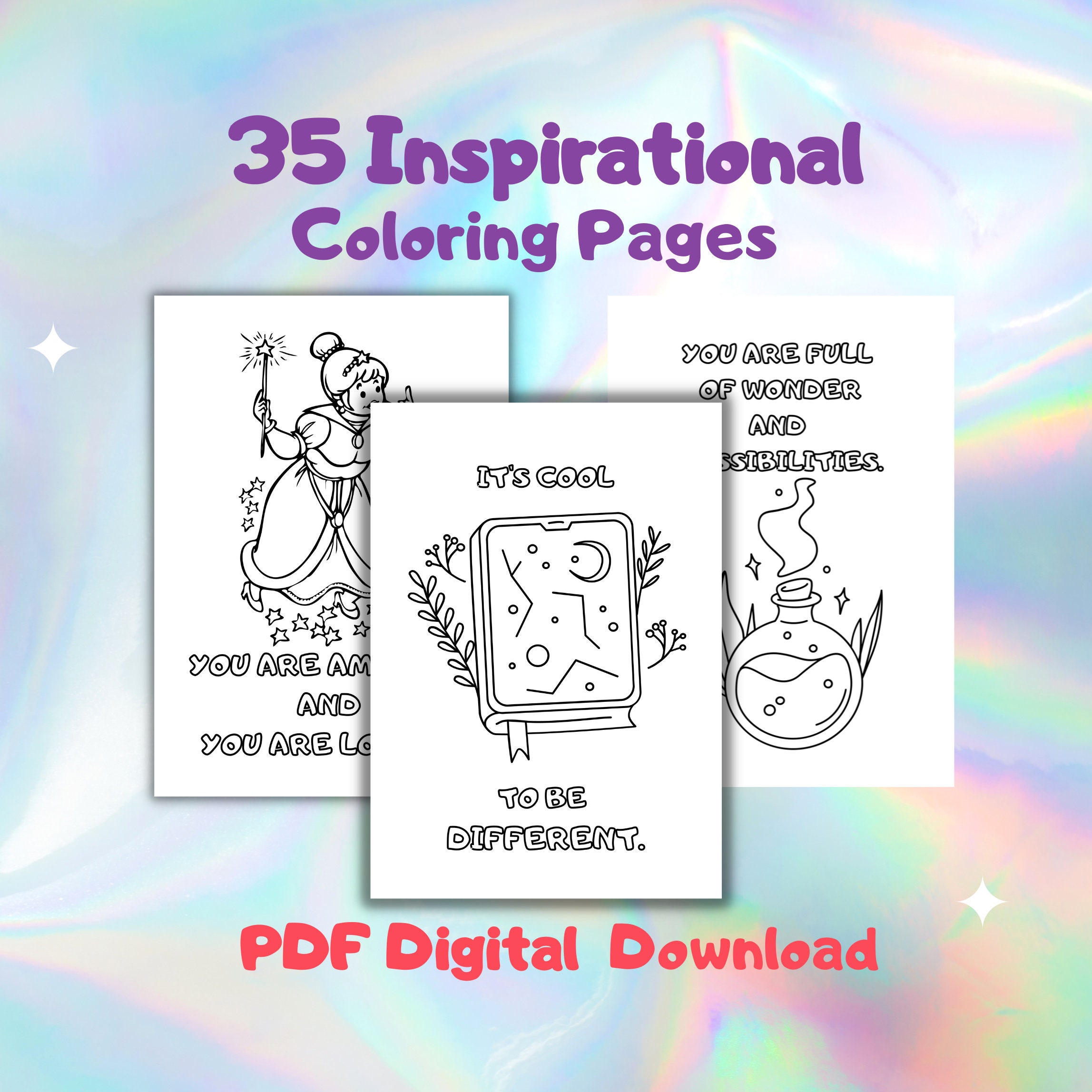 Motivational Coloring Pages for Children of All Ages That Will Boost ...