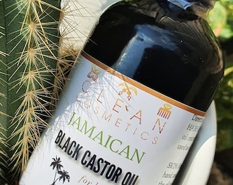 Aceite de ricino negro jamaicano auténtico 100 ml