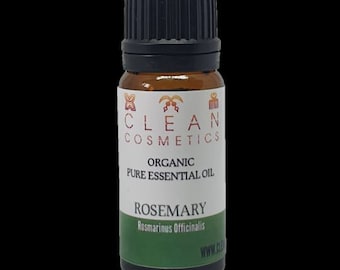 Aceite esencial orgánico de ROMERO + Bolsa de lino de regalo