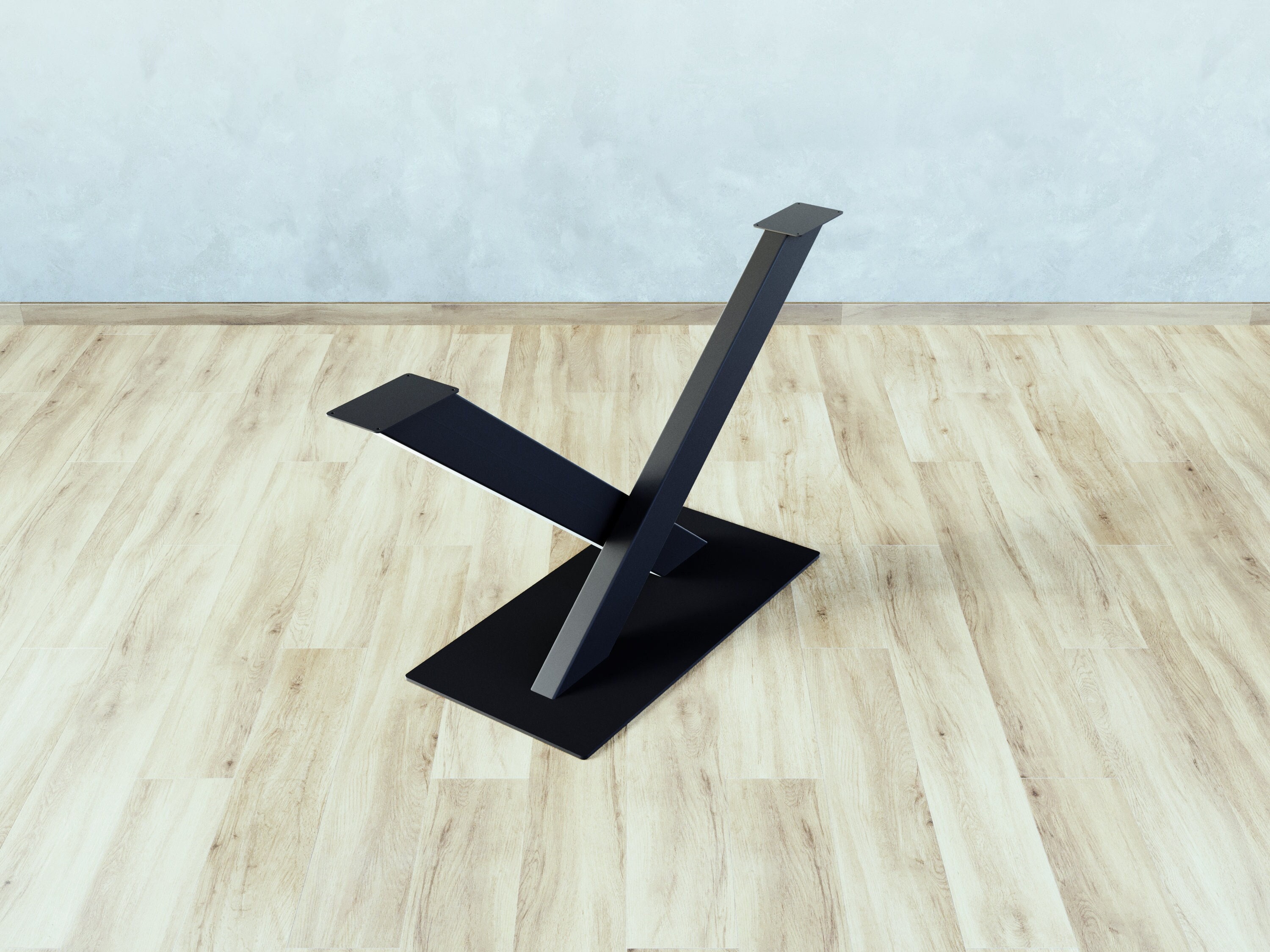 Tavolino Da Fine Minimalista VidaXL In Quercia Artigianale E Acciaio Nero