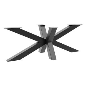 MetaloPro Acamar Extreme Table Leg – Metal Legs, Powder-Coated, Robust Industrial Design, Perfect for Modern and Industrial Interiors