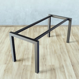 Heavy Duty Metal Table Legs, 60x60mm Steel Table Legs, Metal Table Frame Furniture Legs, Iron Table Legs, Housewarming Gift