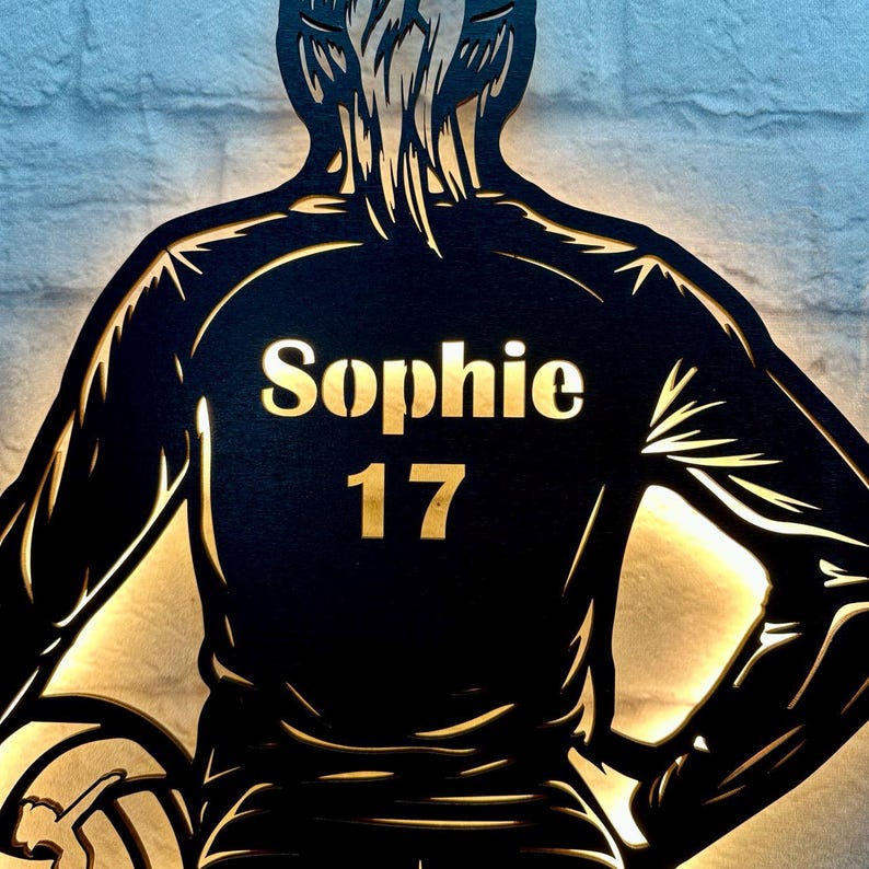 Personalized Gift for Volleyball Player Volleyball Friend Lover Sign