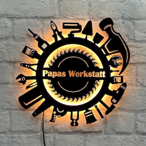 Regalo personalizado para papá, artesano, técnico del hogar, letrero, decoración de pared, cumpleaños para hombres, padre, aniversario, maestro artesano, servicio doméstico