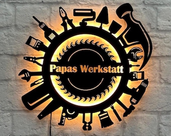 Personalized gift for dad, handyman, building technician, sign, wall decoration, men's birthday, father, anniversary, master craftsman, home service