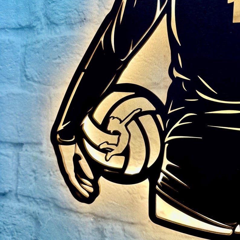 Personalized Gift for Volleyball Player Volleyball Friend Lover Sign