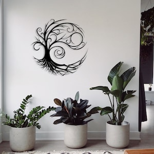 Tree of life wall decoration wooden wall art wooden decoration tree of life wooden tree decoration painting on a wooden wall decor to stick on