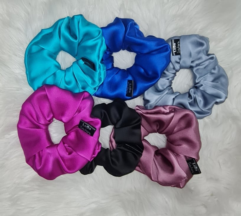 Mulberry SILK scrunchies 16Momme 6A Grade 100% Pure Silk