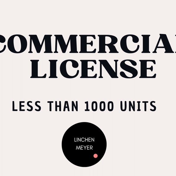 Commercial License for All Designs