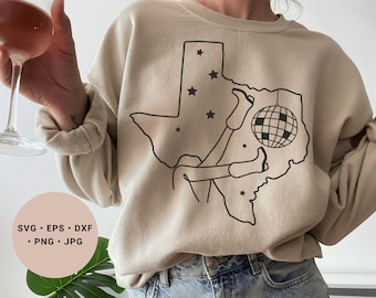 Texas Svg, Cowboys Svg, Cowgirl Svg, Disco Ball Svg, Rodeo Svg, Nashville Svg, Texas Outline Svg, Western Svg, Southern Svg, Bachelorette