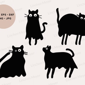 black cat svg, ghost cats svg, peeking cat svg, cat face svg, halloween cat svg, black cat silhouette svg, cat mom svg, cat lover svg, png