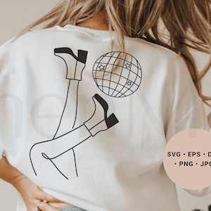 Space Cowgirl Svg, Disco Ball Party Svg, Boots Svg, Ankle Boots Svg, Disco Ball Svg, Bachelorette Party Svg,Nashville Bachelorette Party Svg