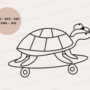 Turtle Svg, Cowboy Hat Svg, Cowboy Turtle Svg, Skateboard Svg, Funny Turtle Svg, Sea Turtle Svg, Turtle Vector, Turtle Cowboy Gift, Png