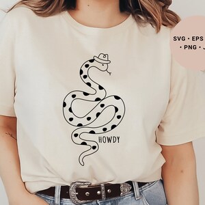 Snake Svg, Cowboy Snake Svg, Koe Patroon Svg, Western Svg, Cowboy Hoed Svg, Cobra Snake Svg, Cow Spot Svg, Cowboys Svg, Southern Svg, Cricut