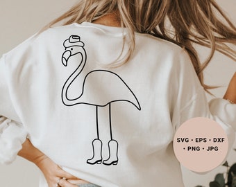 Flamingo Svg, Cowboy Hat Svg, Western Svg, Hello Summer Svg, Bachelorette Svg, Summer Vibes Svg, Flamingo Png, Cowboy Boots Svg, Cricut, png