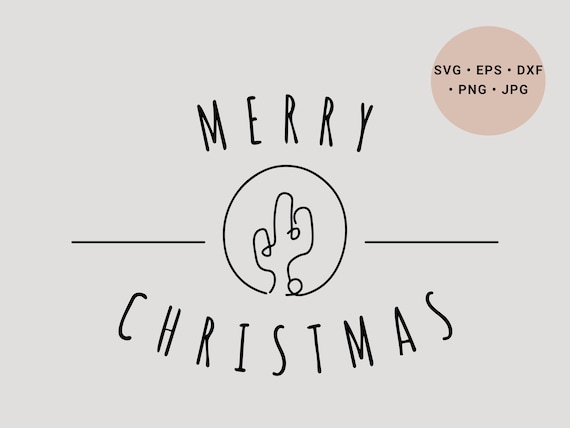 Cactus cut File Svg, Merry Christmas Svg, Western Christmas Svg, cactus Clipart, Texas Svg, Desert Svg, Christmas Cup Svg, Christmas Svg