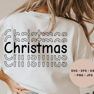 Christmas Svg, Merry and Bright Svg, Let it Snow Svg, Family Christmas Svg, Santa Claus Svg, Country Christmas Svg, Cowboy Christmas Svg