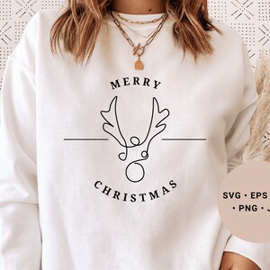 Reindeer Svg, Deer Svg, Reindeer Face Svg, Xmas Svg, Reindeer Cricut, Reindeer Png, Reindeer Head Svg, Reindeer Clipart, deer