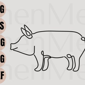 Maiale Svg, Western Svg, BBQ Svg, Farm Animal Svg, Farmers Market Svg, Pork Svg, Farm Swine Svg, Bacon Svg, Country Svg, Farm Fresh Svg, cricut