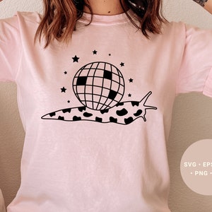 Snail Disco Ball Svg, Groovy Snail Svg, Disco Ball Svg, Snail Decor, Snail Shirt Svg, Groovy Bachelorette Party Svg, Disco Ball Art, Png