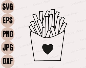 French Fries Svg, Fries before Guys Svg, Fast Food Svg, Fries before Guys Png, Fries Gift, Fries Shirt, Fries Outfit, Food Svg, Heart Svg