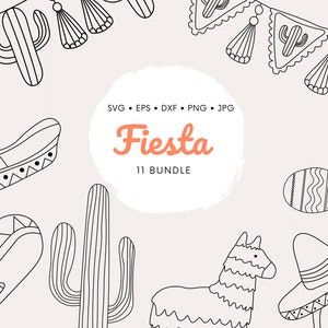 Final Fiesta Svg, Cactus Svg, Sombrero Svg, Fiesta Mexico Svg Bundle, Pinata Svg, Lets Fiesta Svg, Mexican Svg, Sugar Skull Svg, Fiesta png