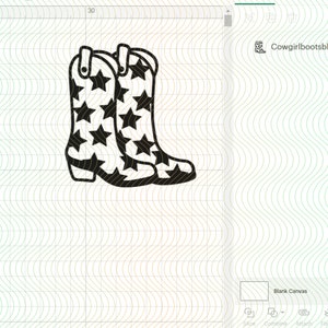 Cowgirl Boots Svg, Cowboy Boots Svg, Stars Svg, Cowgirl Bachelorette Svg, Western Svg-fil, Countrymusik Svg, Lets Go Girls Svg, Rodeo Svg bild 10