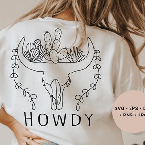 Cow Skull Svg, Cow Head Svg, Cactus Svg, Bull Skull Svg, Western Svg, Texas Svg, Cowboys Svg, Highland Cow Svg, Bull Head Svg, Desert Svg