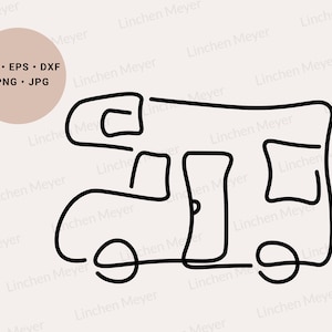 Camper Svg, Camper Life Svg, Camper Van Svg, Road Trip Svg, Trailer Svg, Lake Life Svg, Camper Gift Svg, Camping Shirt Svg, Camper Line Art