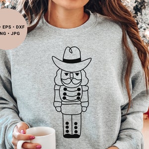 Nutcracker Svg, Cowboy Nutcracker Svg, Cowboy Hat Svg, Western Christmas Svg, Country Christmas Svg, Nutcracker Png, Nutcracker Costume, Png