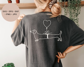 Dachshund Svg, Valentines Day Svg, Valentine Gift Dachshund Mom, Dachshund Mom Svg, Dachshund Lover Svg, Cute Dachshund Svg, Dachshund Shirt