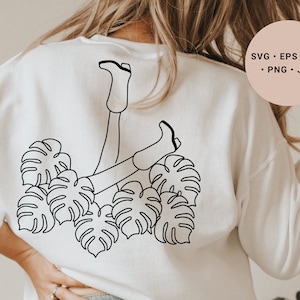 Disco Cowgirl Party Svg, Monstera Leaf Svg, Lets go Girls Svg, Disco Bachelorette Party, Space Cowgirl Svg, Monstera Svg, Western Svg, Png