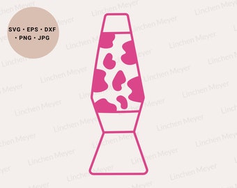 Lava Lamp Svg, Cowgirl Svg, Space Cowgirl Svg, Groovy Svg, Hippie Svg, Retro Svg, Western Svg, Bachelorette Party Svg, Cow Pattern Svg, Png