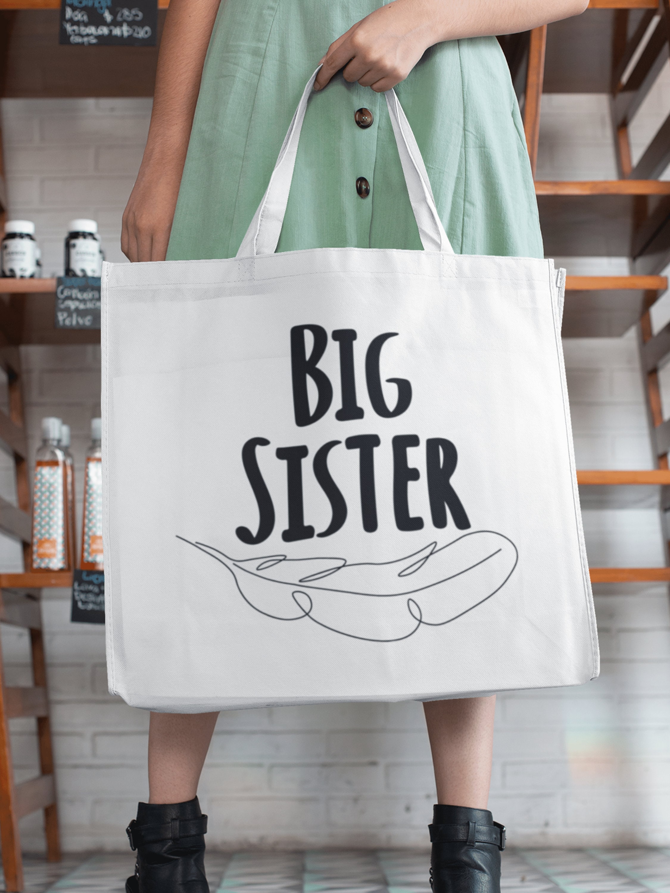 Big Little Sister Brother Bundle Svg Big Sister Svg Little - Etsy