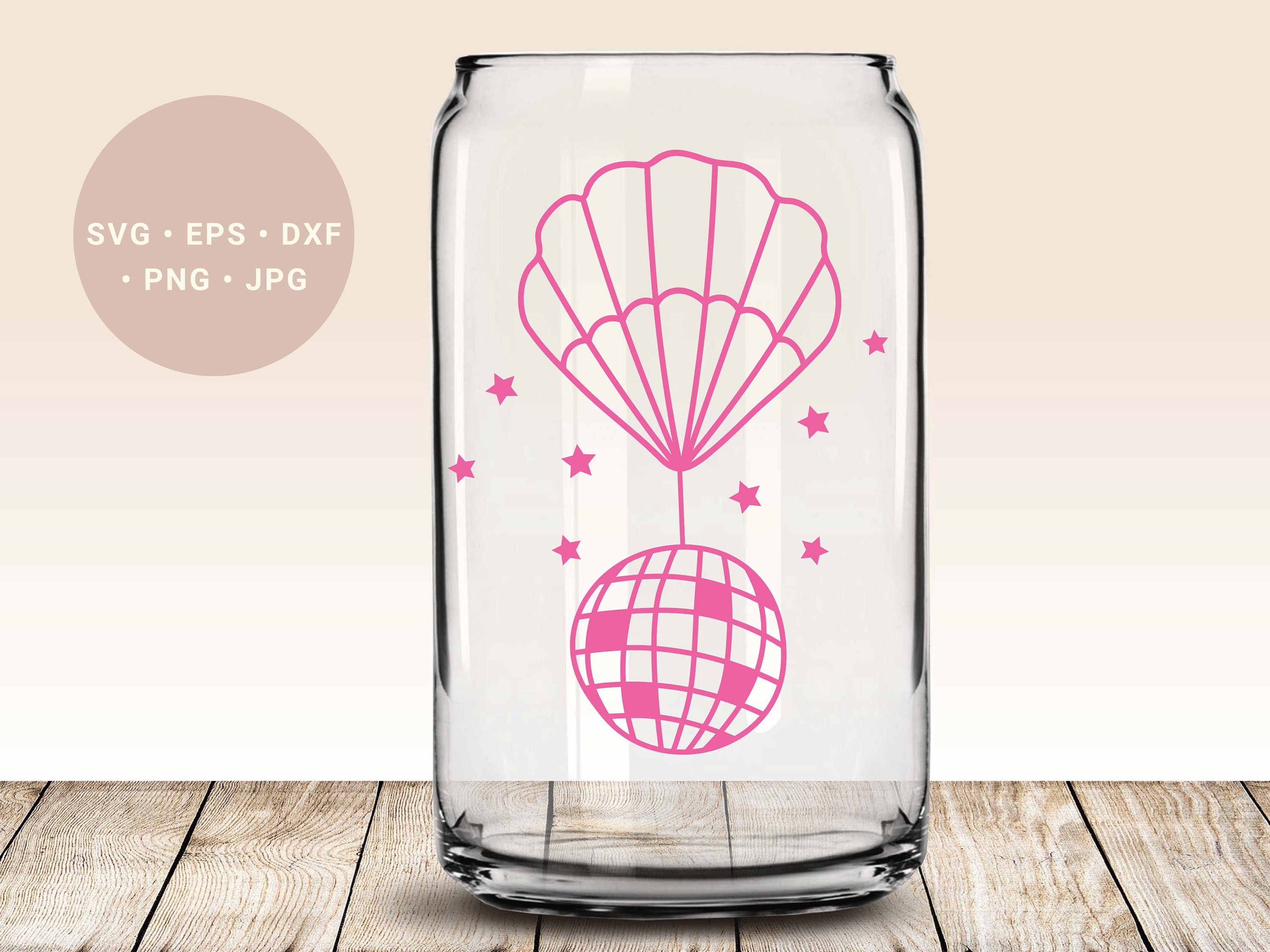Disco Shell Shell Svg, Disco Ball Svg, Groovy Beach Party Svg, Beach Bachelorette ...