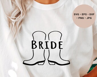 Nashville Bachelorette Party, Cowgirl Svg, Western Svg, Bride Svg, Bridal Party Svg, Nashville Svg, Cowboy Boots Svg, Country Girl, Wedding