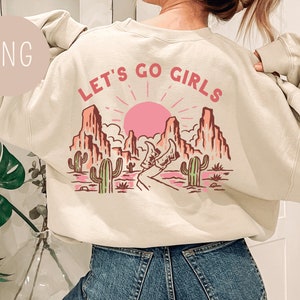 Lets Go Girls PNG, Vintage Western PNG, Disco Bachelorette PNG, Nashville Bachelorette PNG, Space Cowgirl PNG, Western PNG, Cowgirl Png,