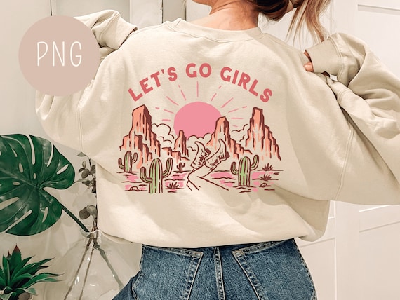 Lets Go Girls PNG, Vintage Western PNG, Disco Bachelorette Png, Nashville Bachelorette Png, Space Cowgirl Png, Western Png, Cowgirl Png,