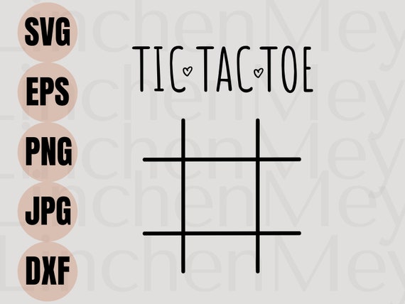 Tic-Tac-Toe Board SVG