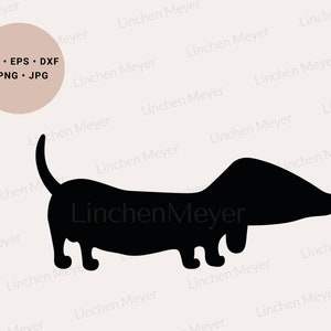 Dachshund Silhouette Svg, Dachshund Silhouette Ornament, Dachshund Svg, Dog Svg, Wiener Dog Svg, Dachshund Mom Svg, Dachshund Lover Svg, Png