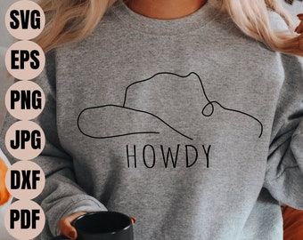 Cowboys SVG, Western SVG, Cowboys Hut, Texas SVG, Rodeo Svg, Cowgirl Hut, Cowgirl Svg, Cowboy hut Svg, Cowboy Clipart, Cowboy Svg, Cricut,