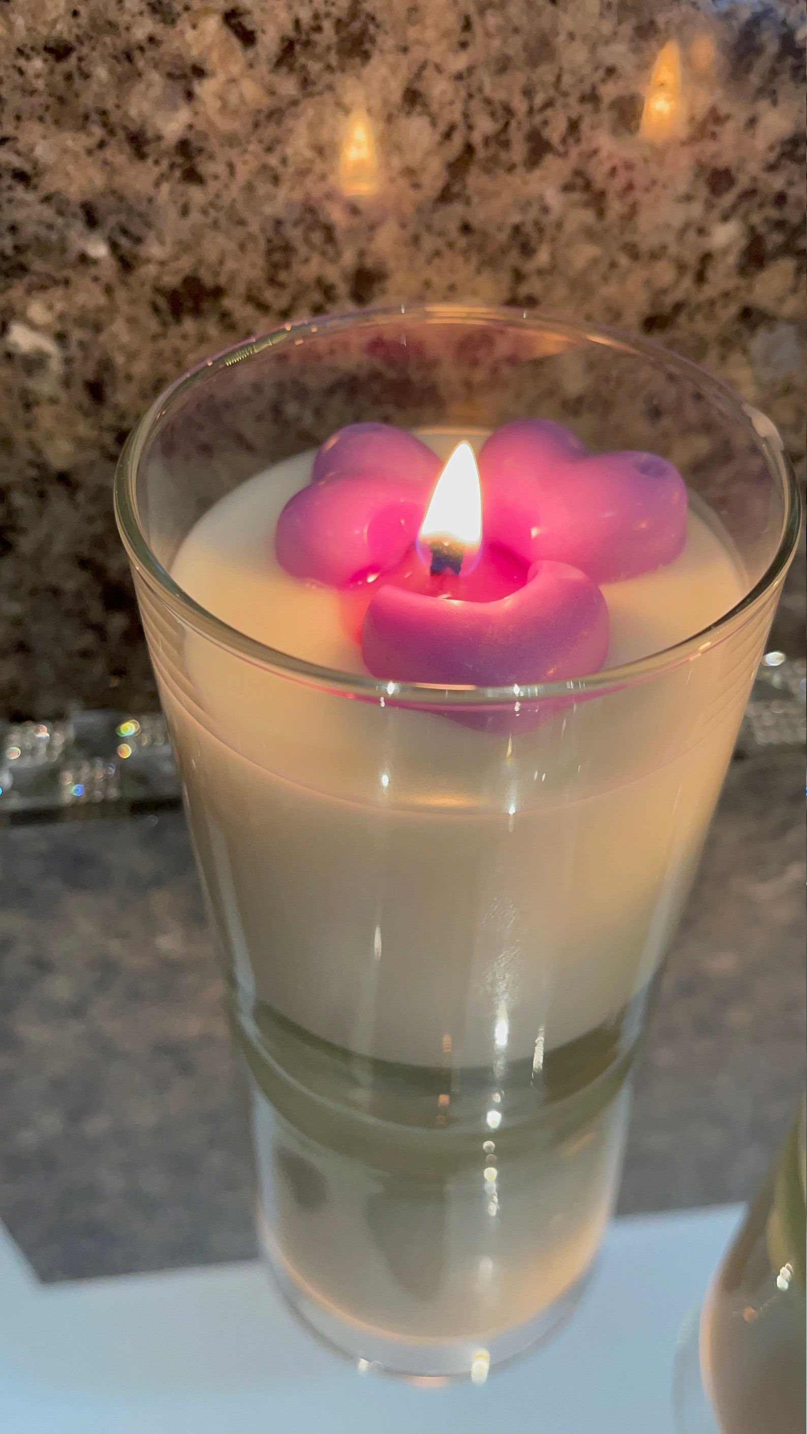 Custom made hidden message candles Etsy