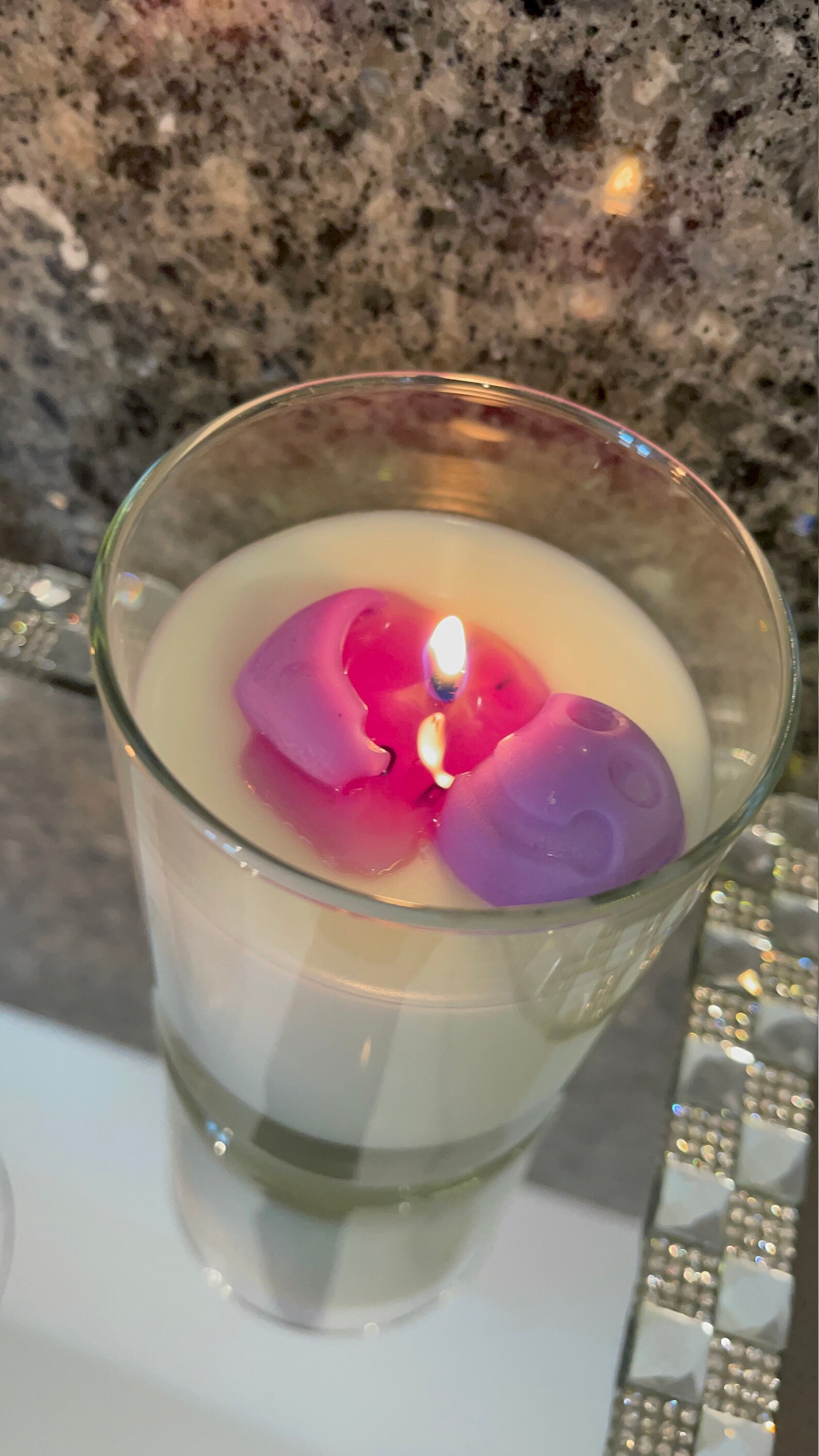 Custom made hidden message candles Etsy