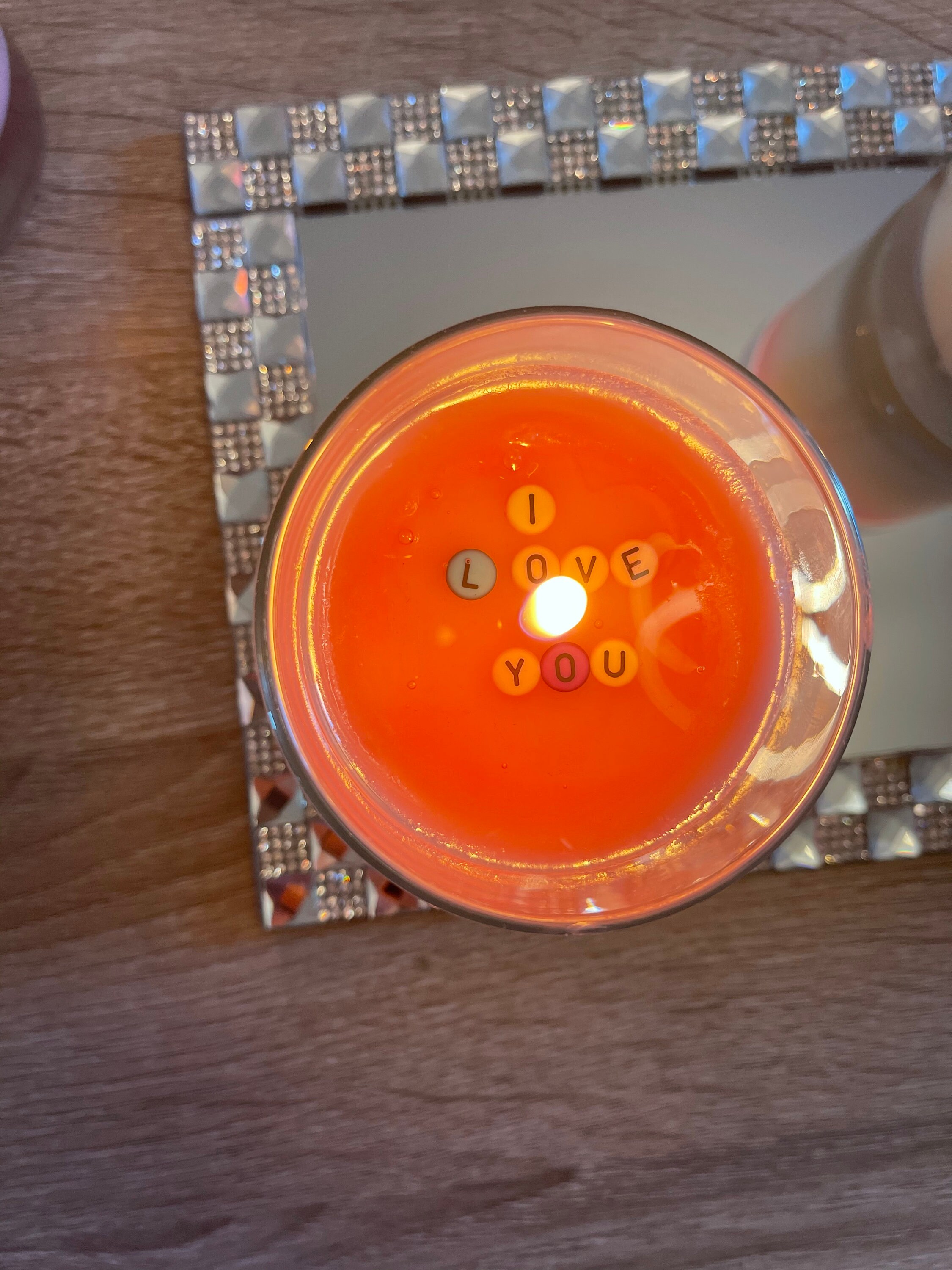 Custom made hidden message candles Etsy